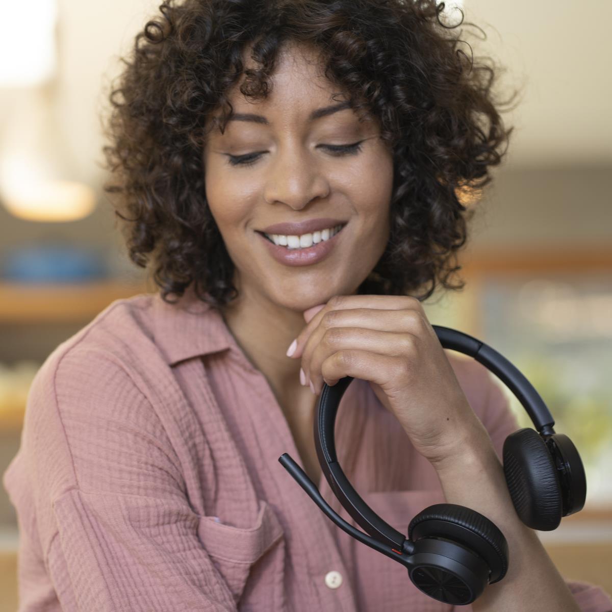 HP Headset Voyager 4320 Uc - Stereo - USB-a Bluetooth With Charge Stand