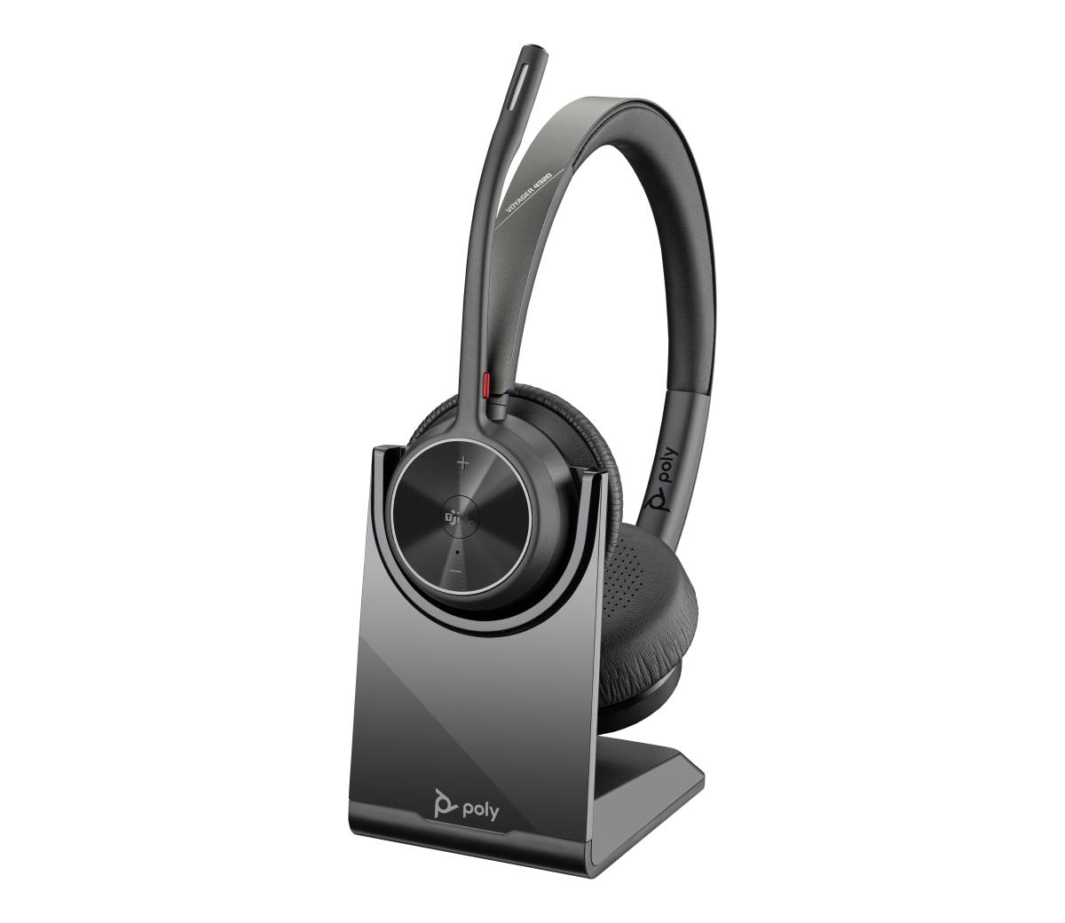 HP Headset Voyager 4320 Uc Microsoft - Stereo - USB-c Bluetooth With Charge Stand