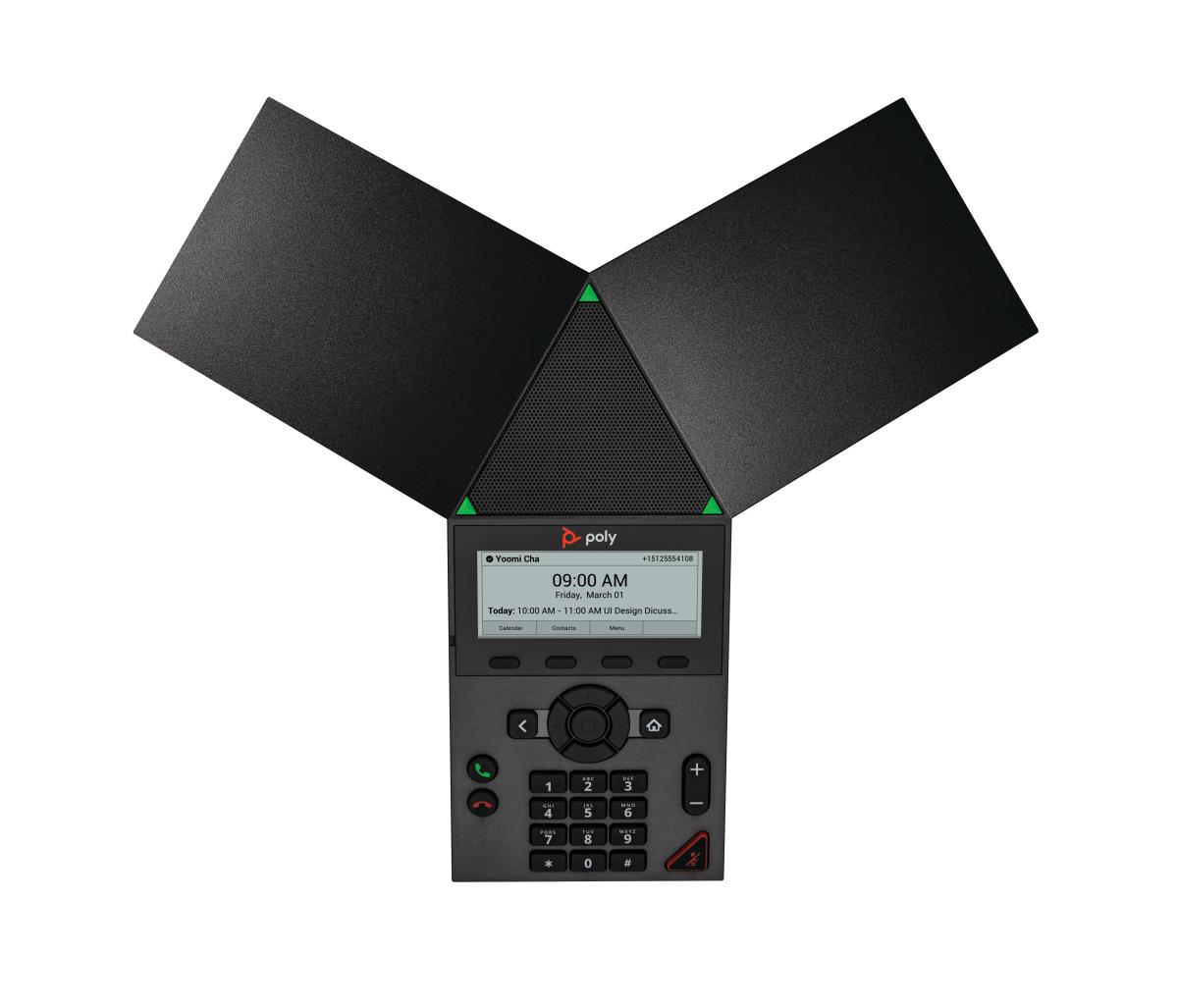 HP Trio 8300 Nr Open Sip Conference Phone 802.3af Poe