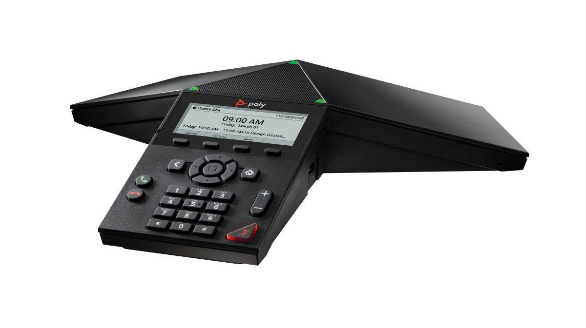 HP Trio 8300 Nr Open Sip Conference Phone 802.3af Poe