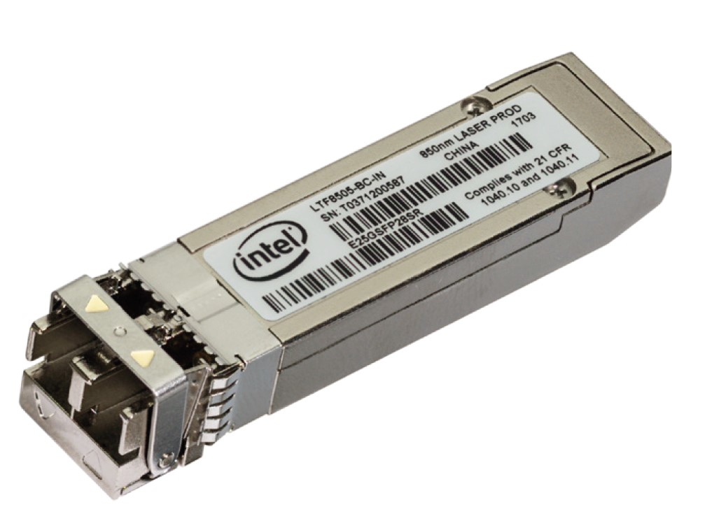 INTEL Ethernet Optic E25gsfp28sr Single Module (e25gsfp28sr)
