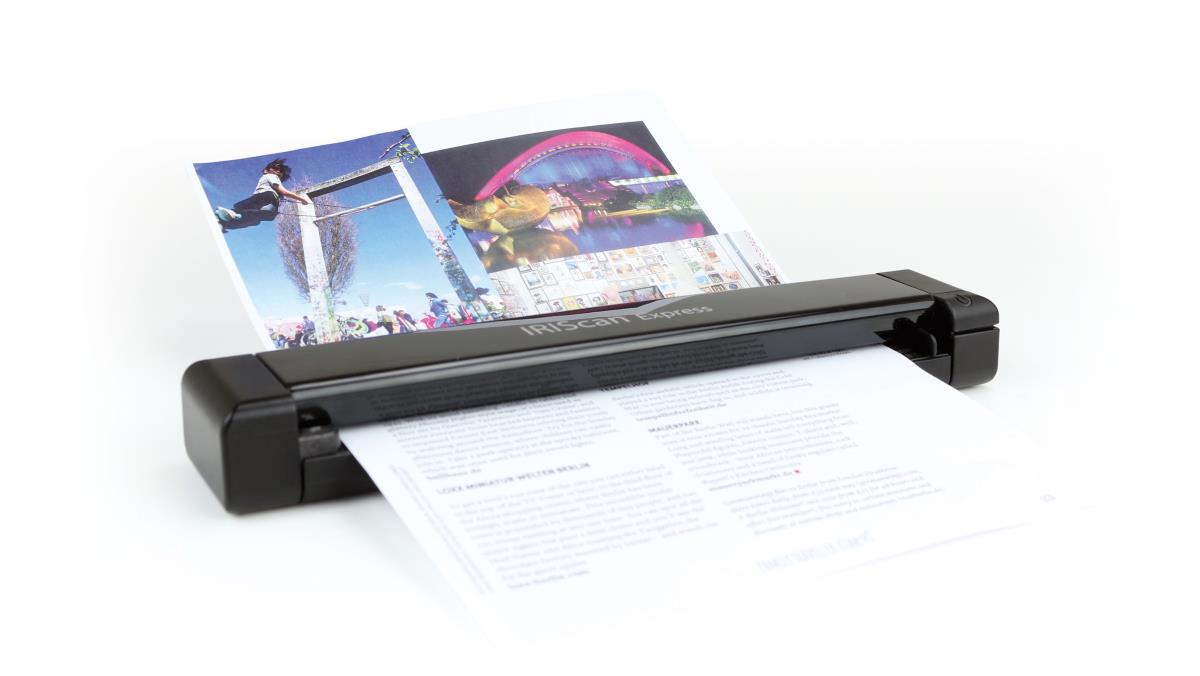 IRIS Iriscan Express 4 Portable Sheet Feed USB Scanner