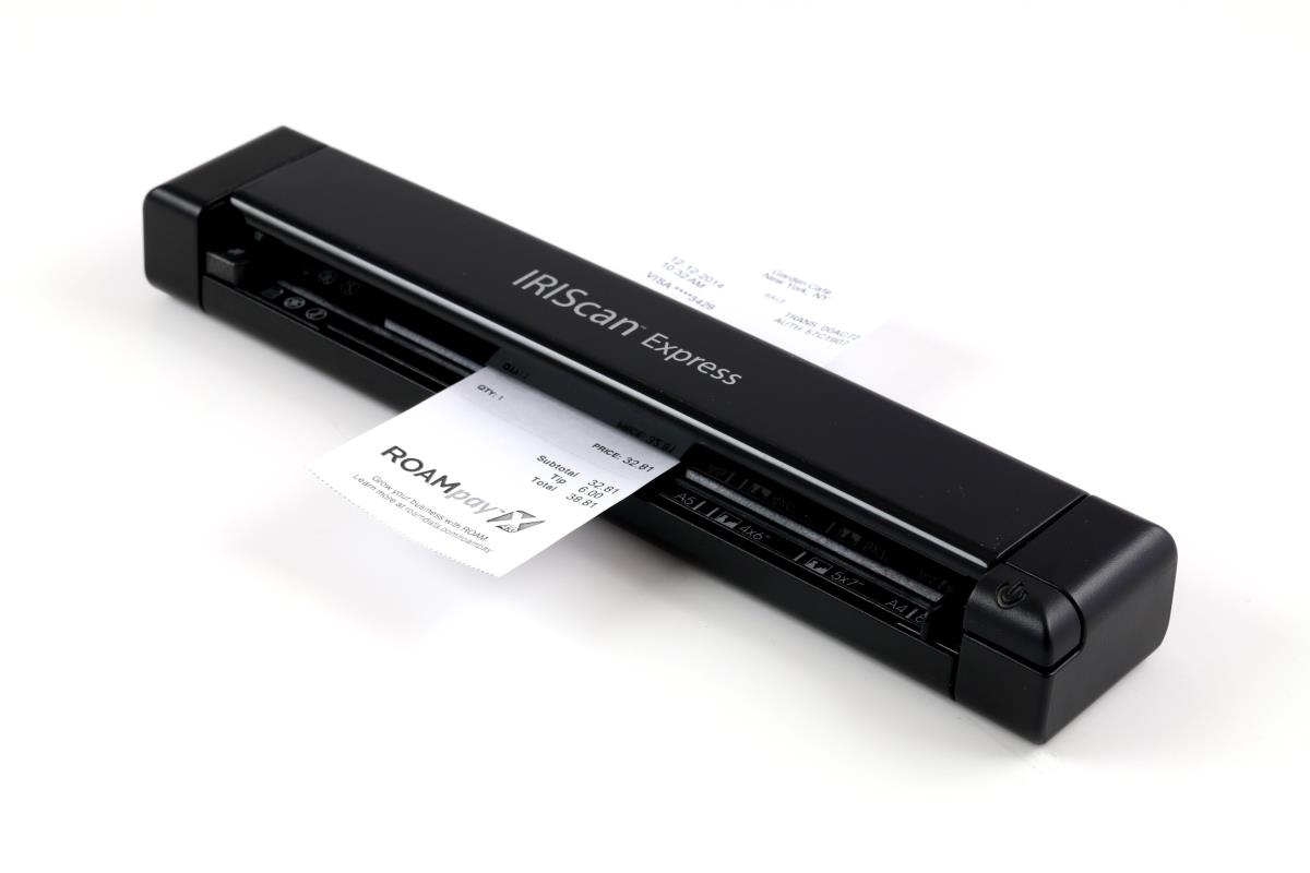 IRIS Iriscan Express 4 Portable Sheet Feed USB Scanner