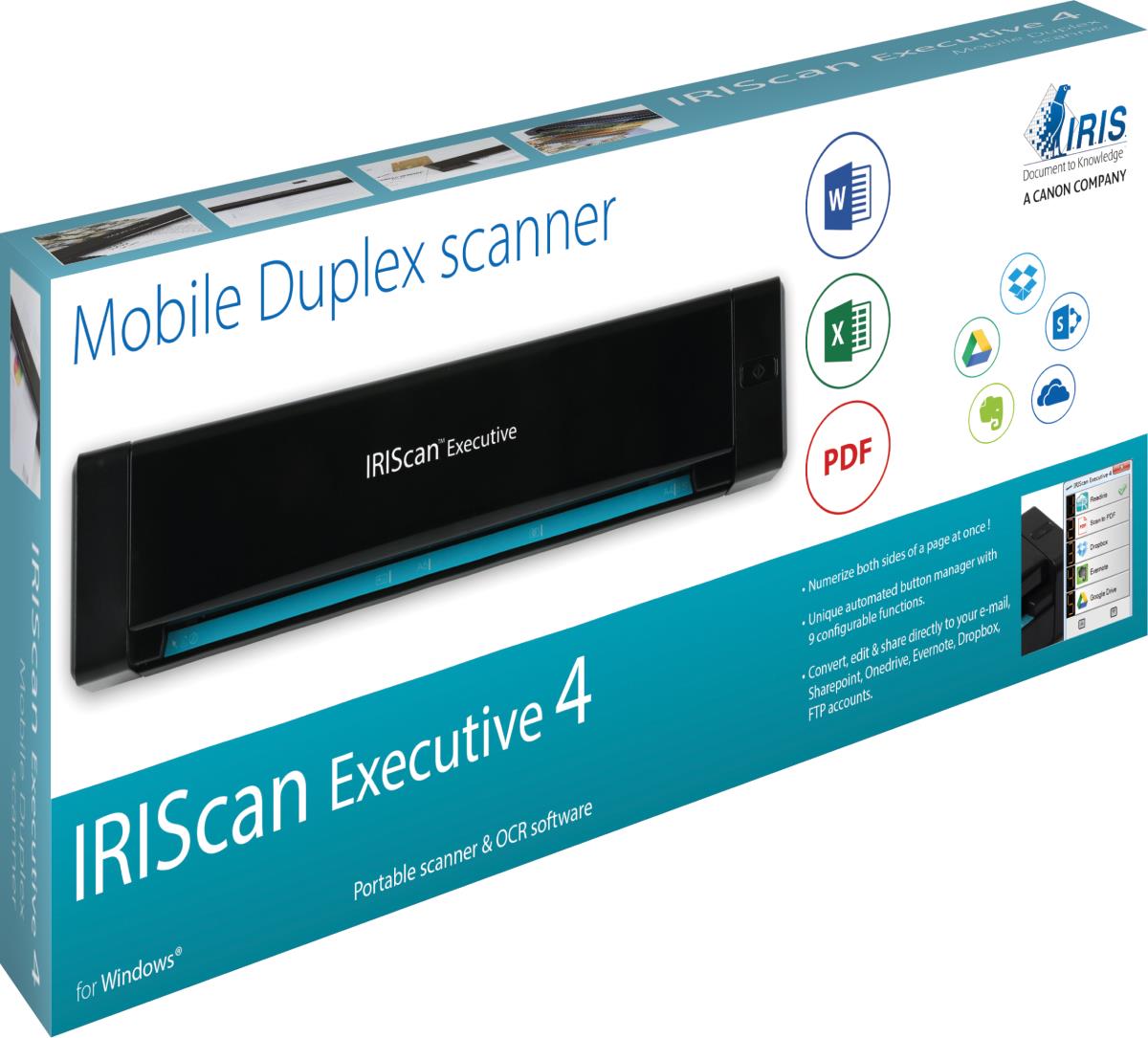 IRIS Iriscan Executive 4 Duplex 8ppm