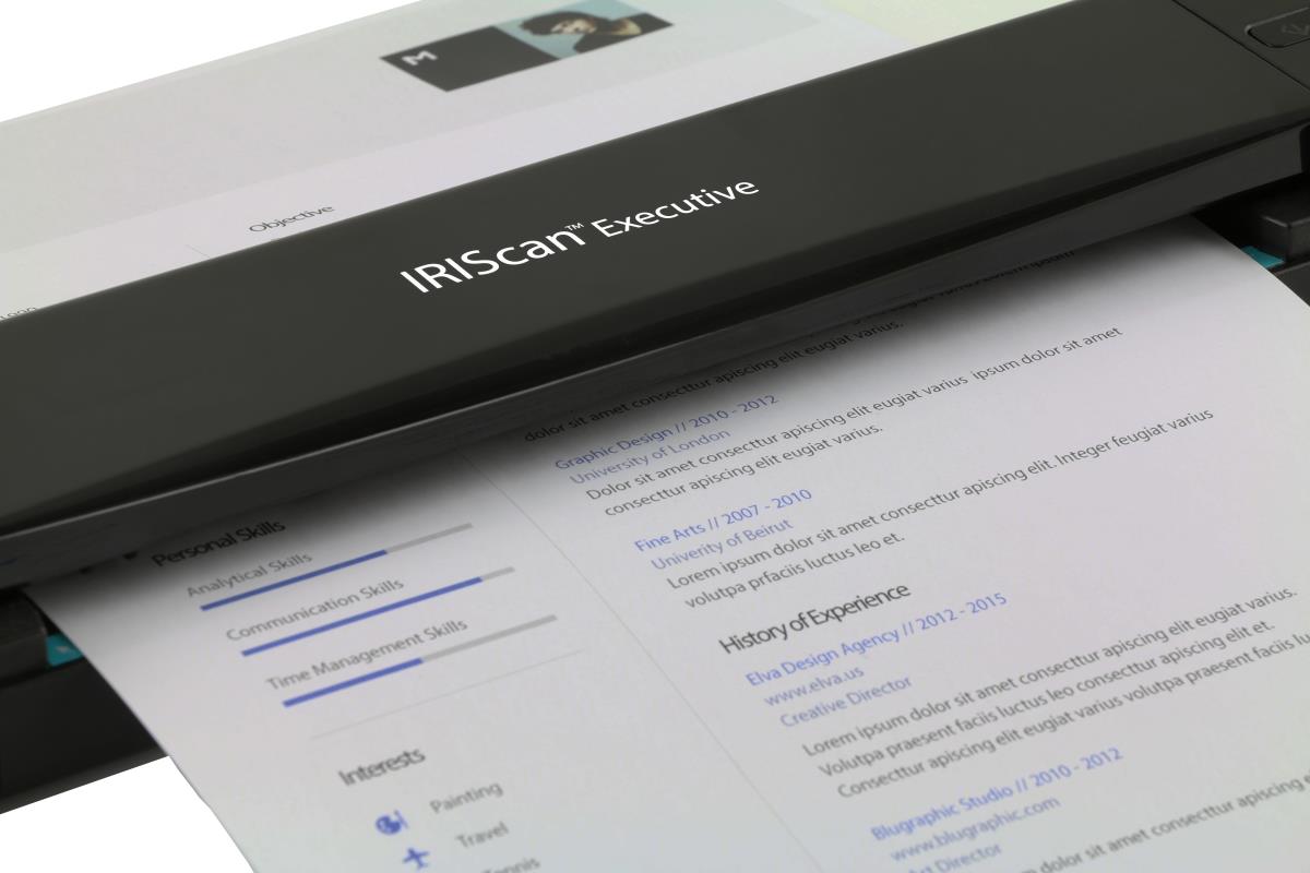 IRIS Iriscan Executive 4 Duplex 8ppm