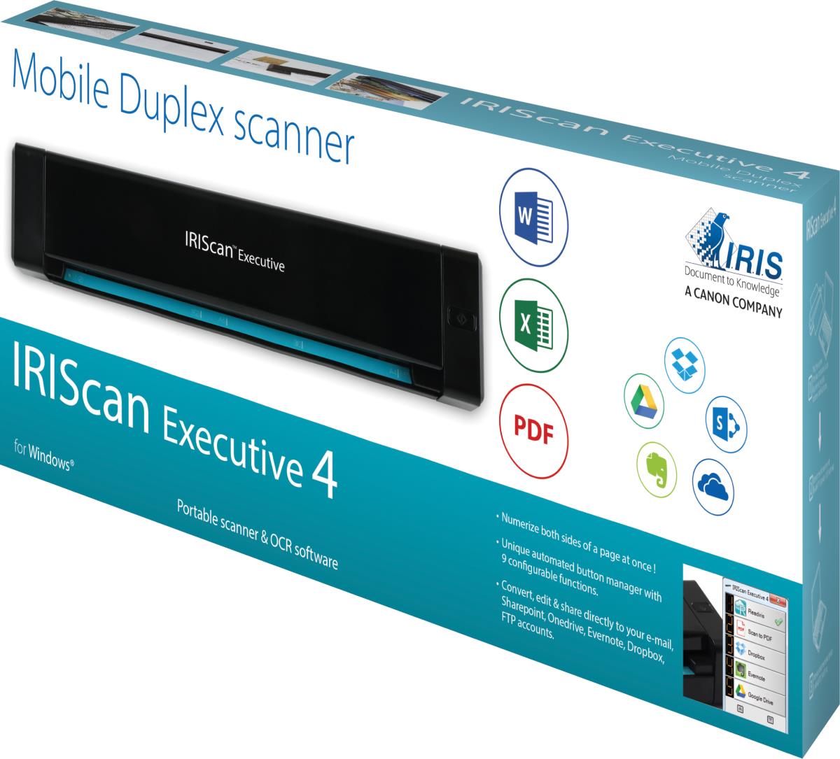 IRIS Iriscan Executive 4 Duplex 8ppm