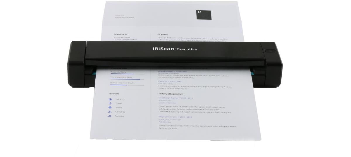 IRIS Iriscan Executive 4 Duplex 8ppm