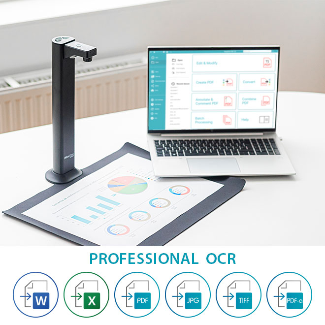 IRIS Iriscan Desk 7 Business Document Scanner