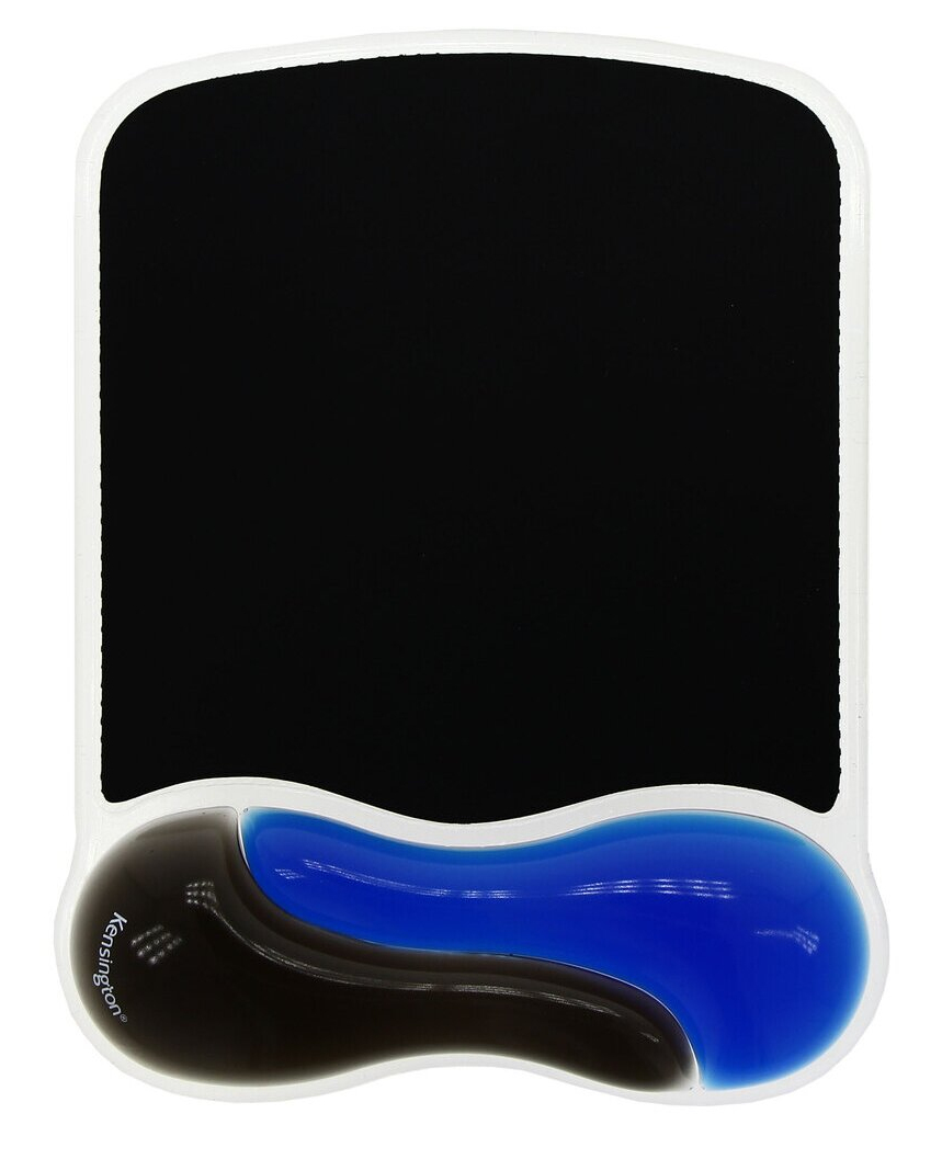 KENSINGTON Duo Gel Mouse Wristrest Wave Blue / Black