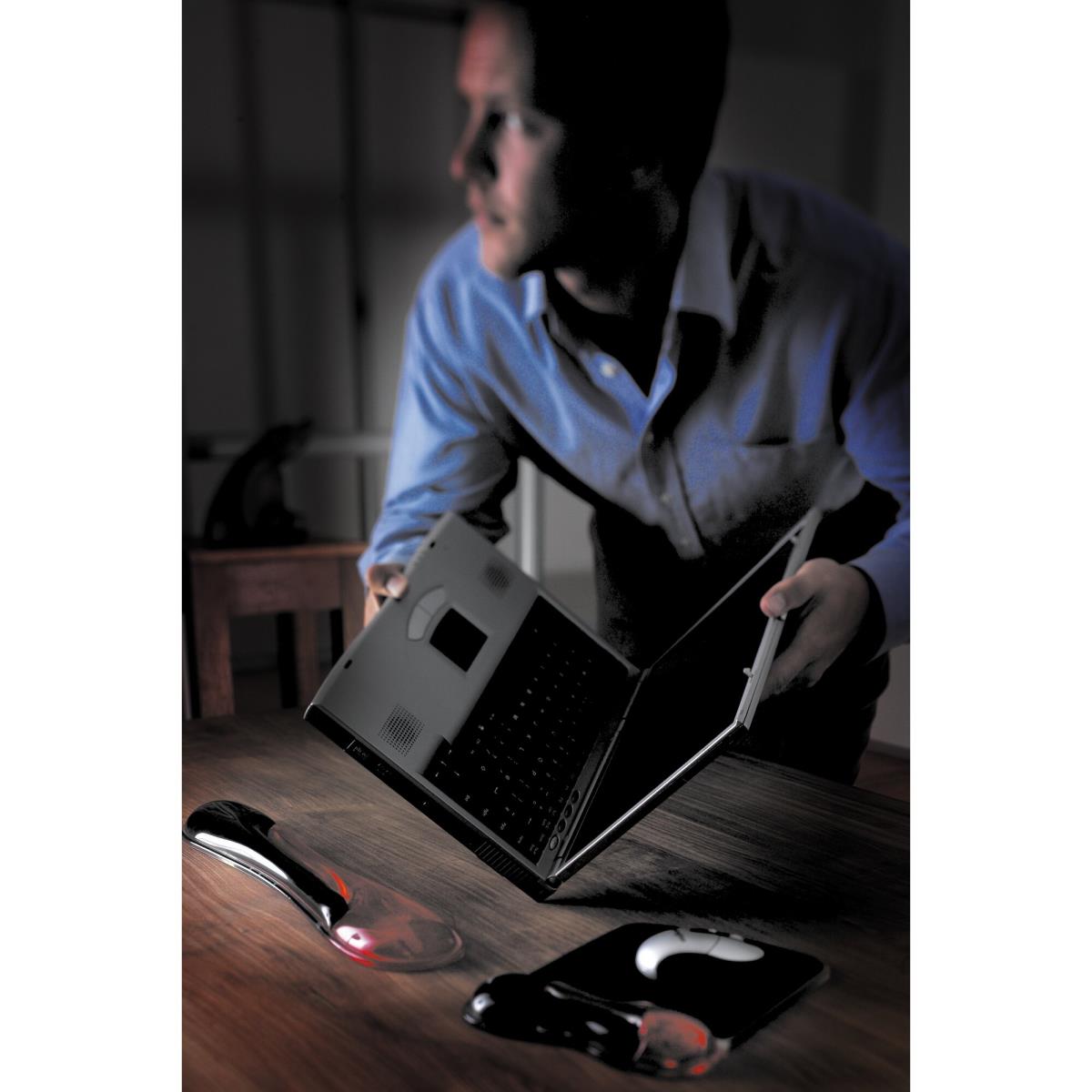 KENSINGTON Duo Gel Mouse Wristrest Wave Red / Black
