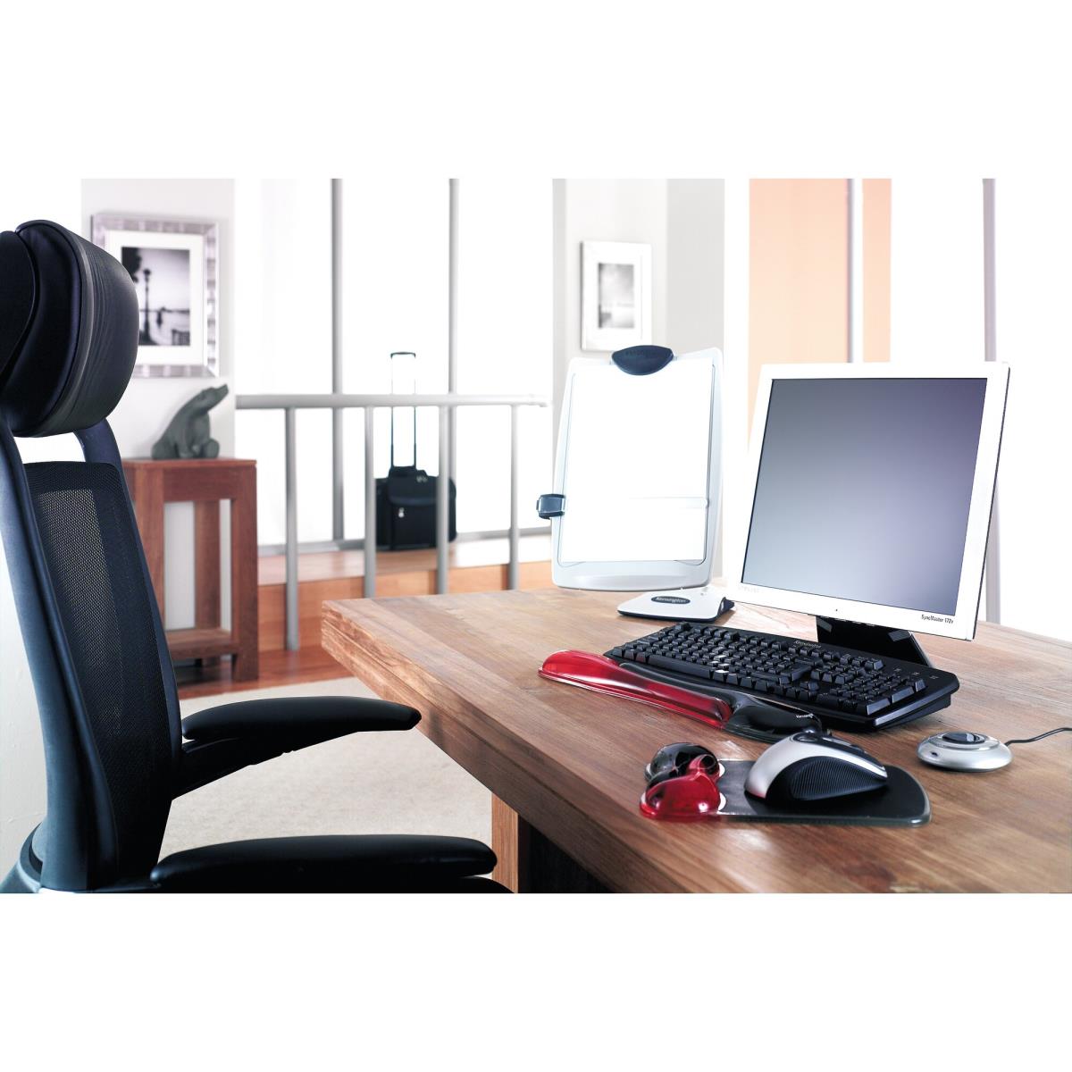 KENSINGTON Duo Gel Mouse Wristrest Wave Red / Black