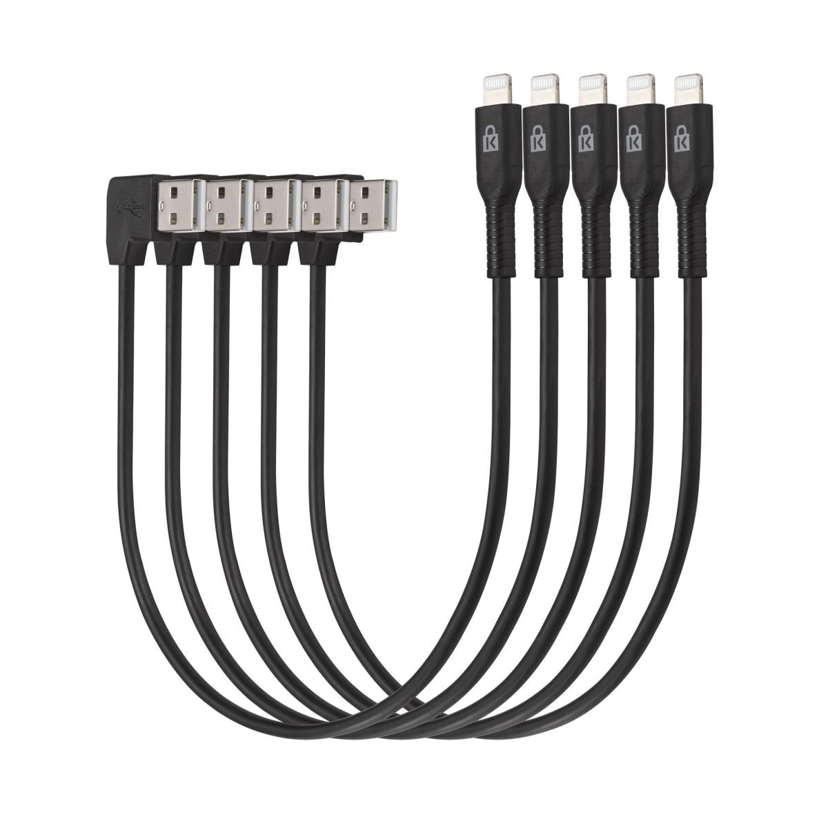 KENSINGTON Lightning Cable Charge & Sync 5-pk