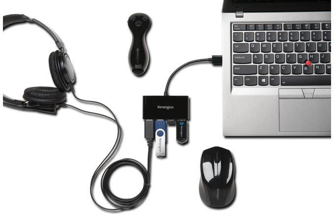 KENSINGTON UH4000 USB 3.0 4-Port Hub