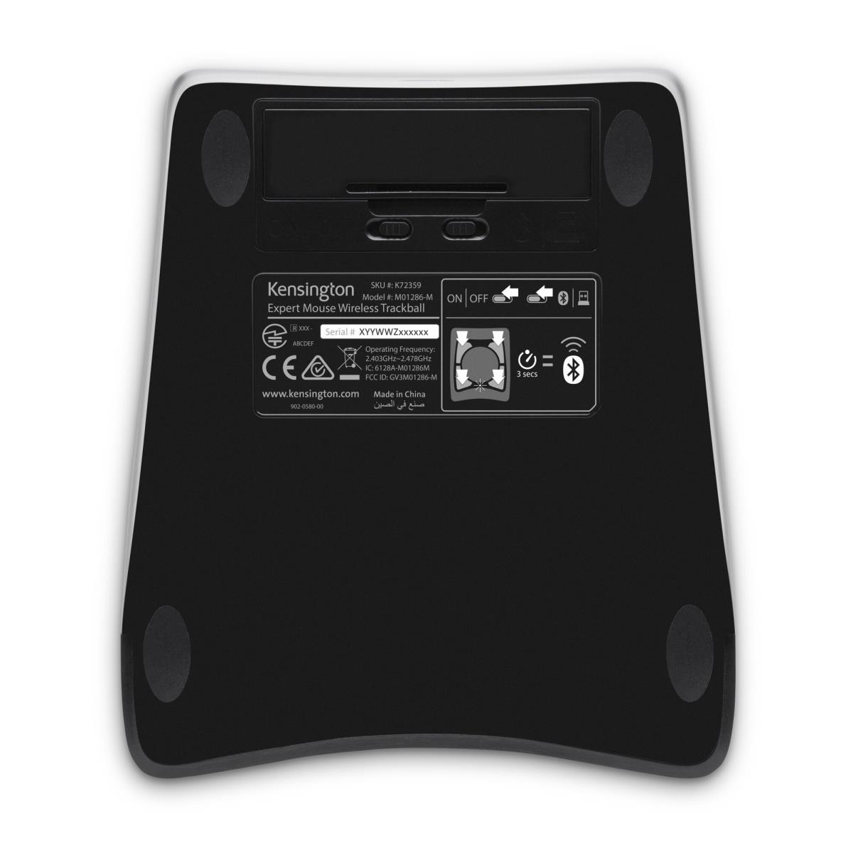 KENSINGTON Expertmouse Wireless Trackball