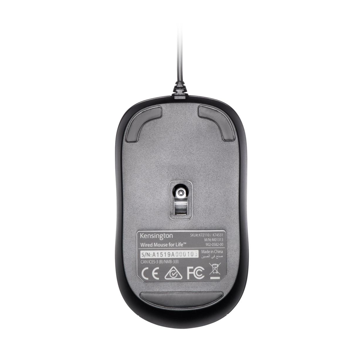 KENSINGTON Valumouse Three-button Wired Mouse