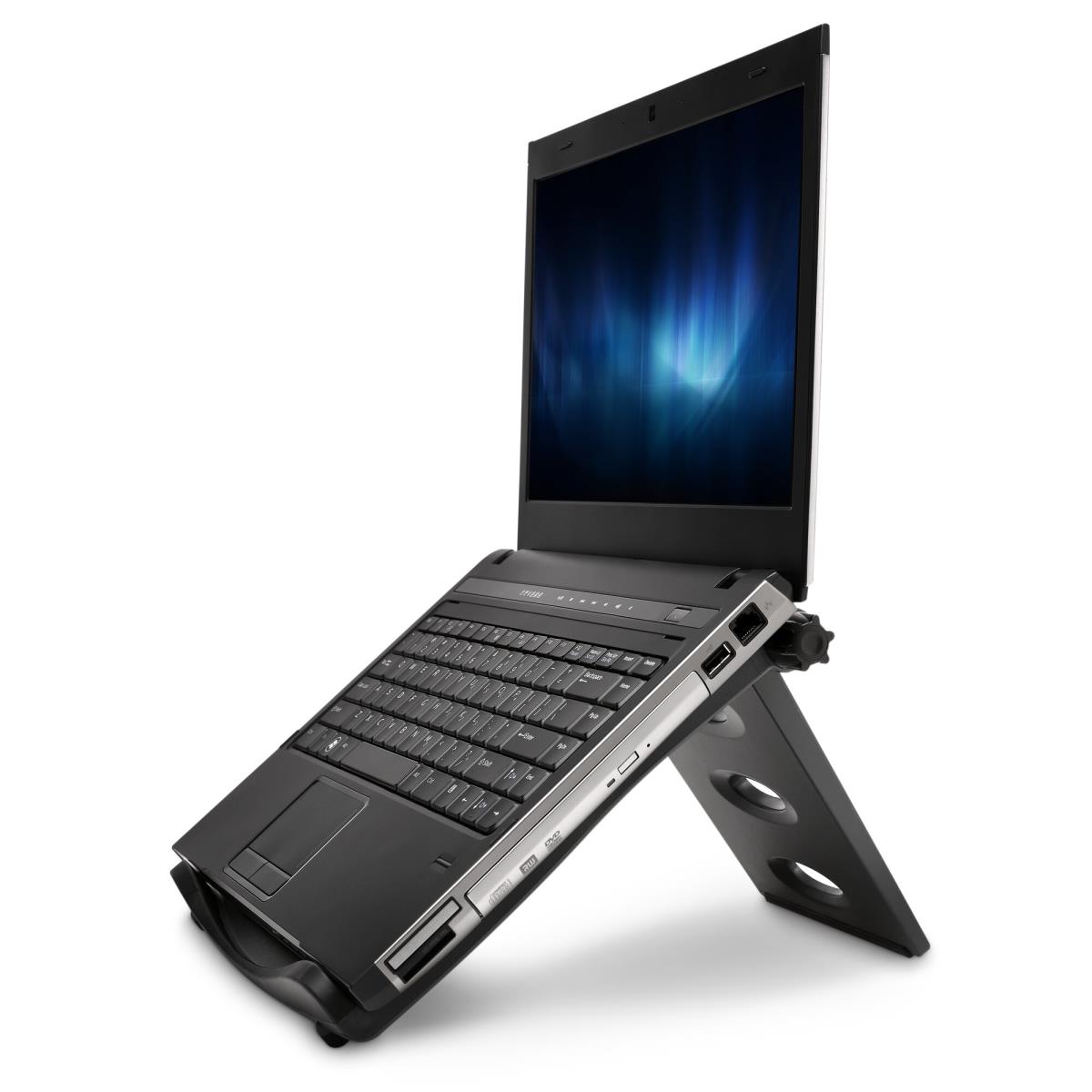 KENSINGTON Smartfit Easy Riser Laptop Cooling Stand - Black