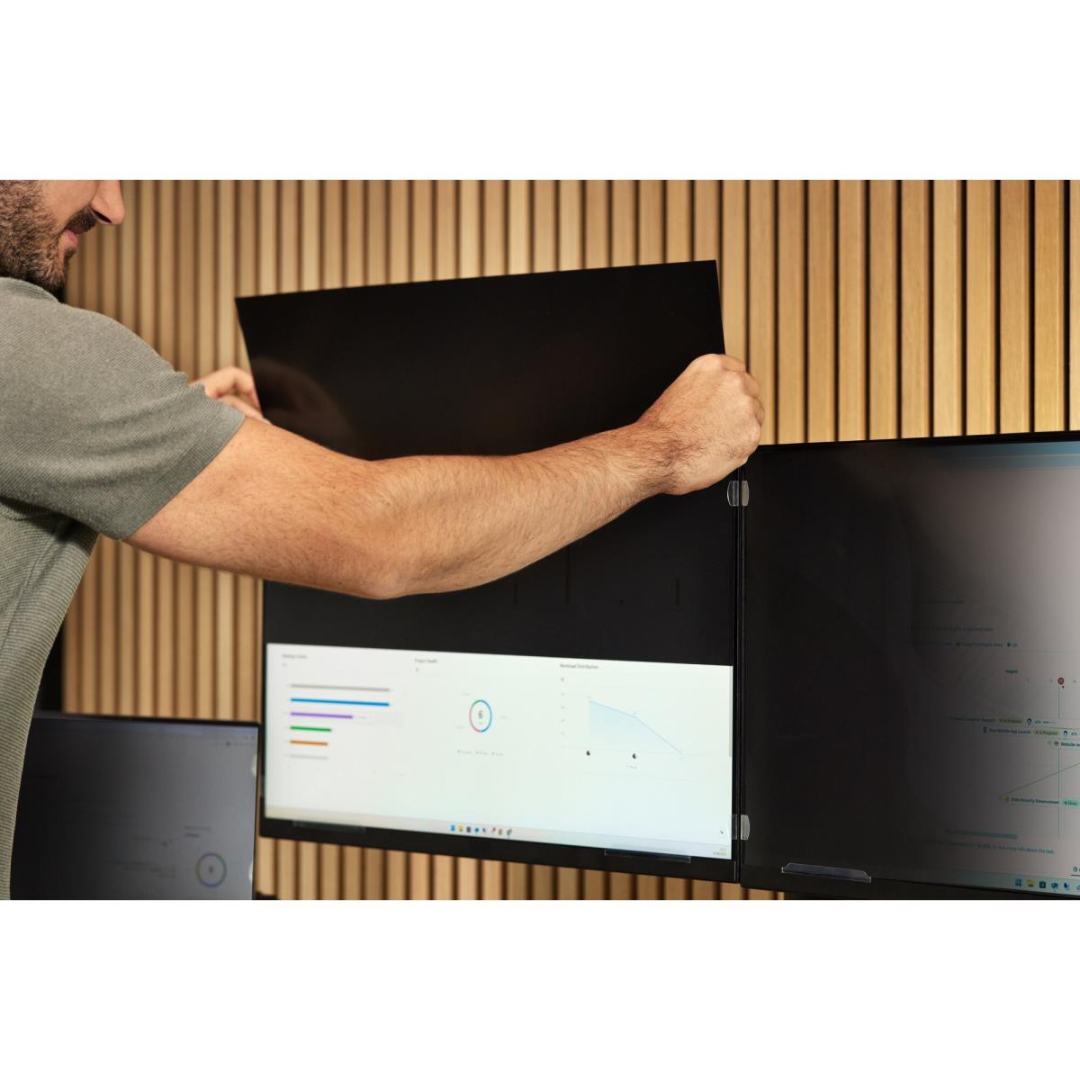 KENSINGTON Privacy Filter 2 Way Removable 34in Samsung C34h890 Curved Monitor