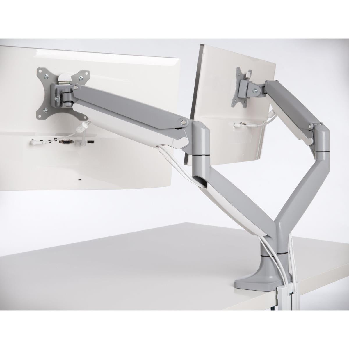 KENSINGTON Smartfit Height Adjustable Dual Monitor Arm