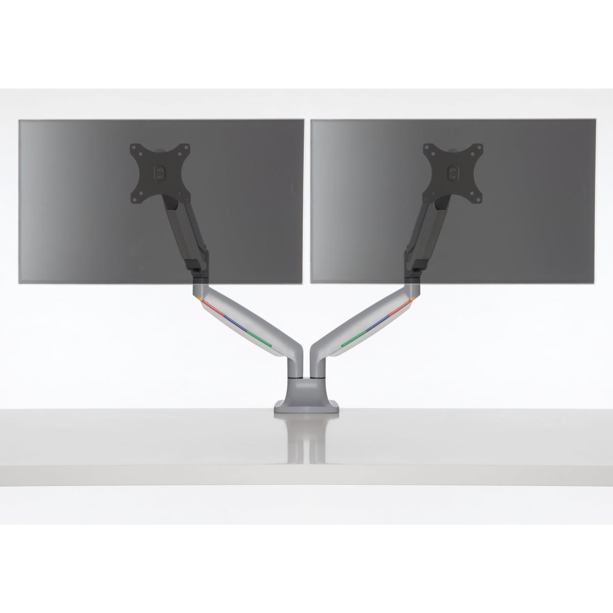 KENSINGTON Smartfit Height Adjustable Dual Monitor Arm