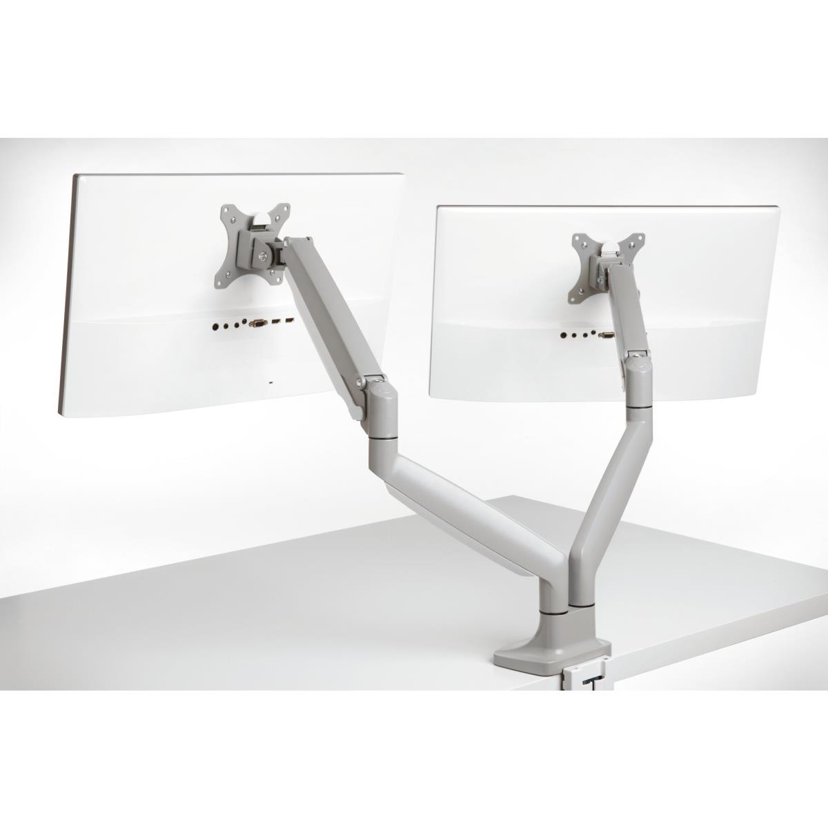 KENSINGTON Smartfit Height Adjustable Dual Monitor Arm