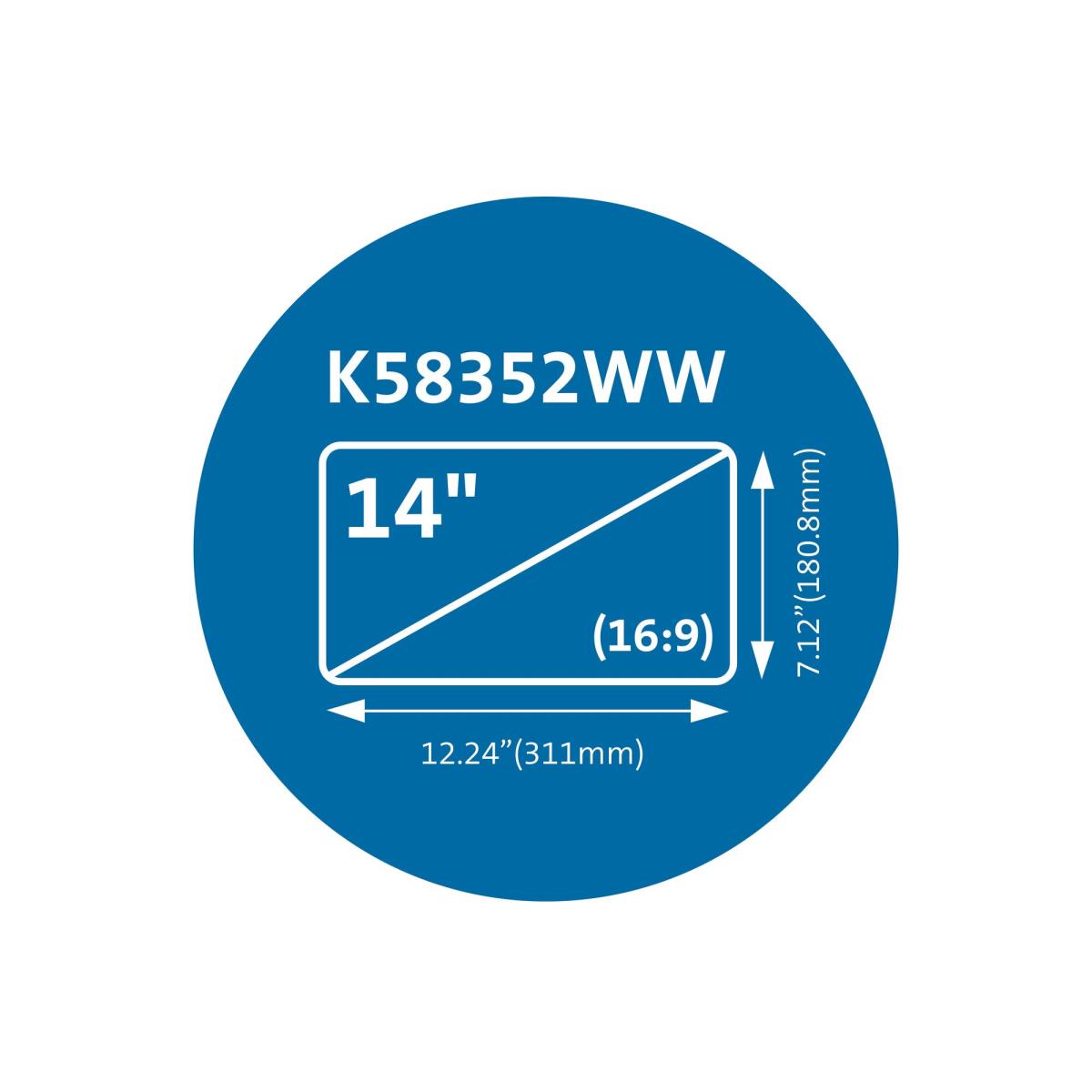 KENSINGTON Magpro Privacy Screen For Laptops 14in