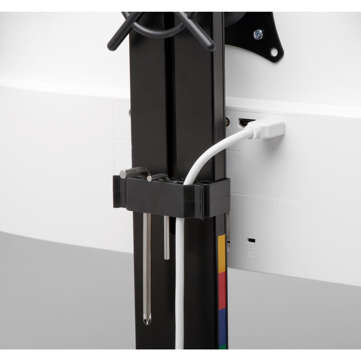 KENSINGTON Monitor Mount - Smartfit - Desk - 2 Monitor - Tilt/swivel/rotate - Up To 27in - Black