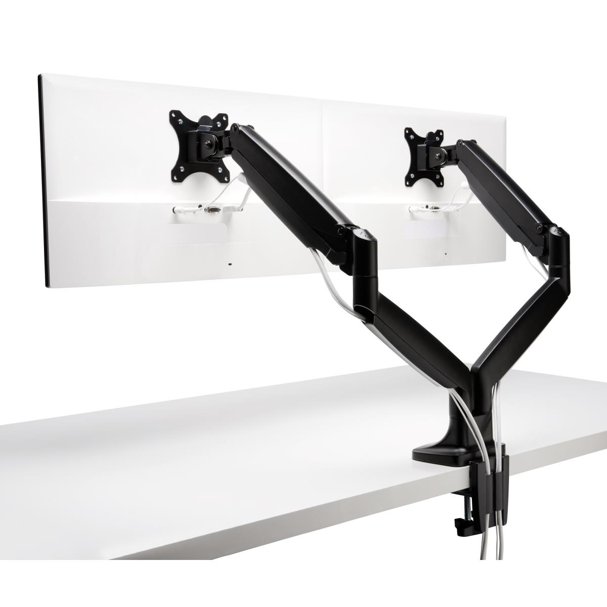 KENSINGTON Smartfit One-touch Height Adjustable Dual Monitor Arm