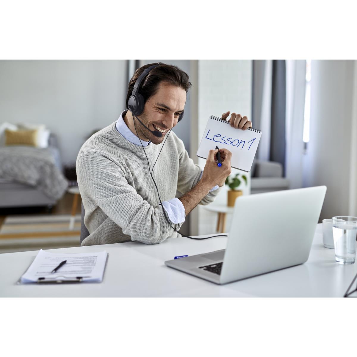 KENSINGTON Hi-fi Headphones With Mic - Headphones With Mic - On-ear - Wired - 3.5 Mm Jack