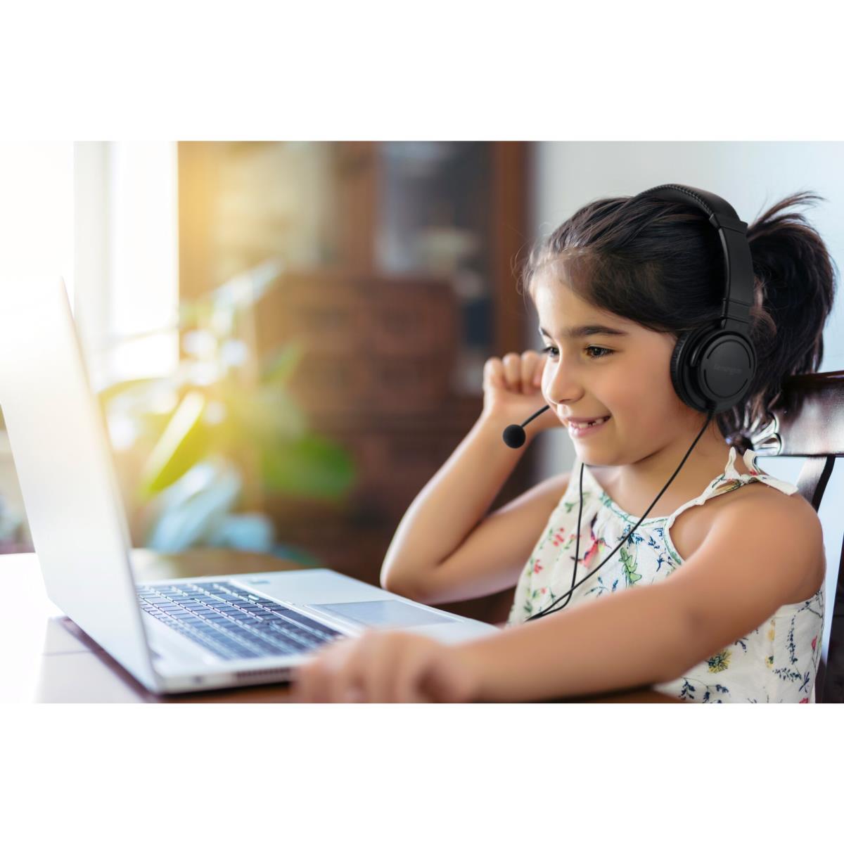 KENSINGTON Hi-fi Headphones With Mic - Headphones With Mic - On-ear - Wired - 3.5 Mm Jack