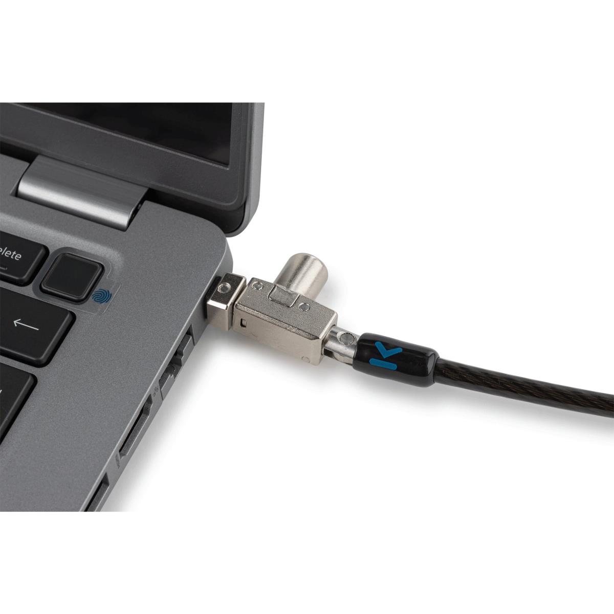 KENSINGTON Slim N17 2.0 Keyed Dual Head Laptop Lock for Wedge-Shaped Slots