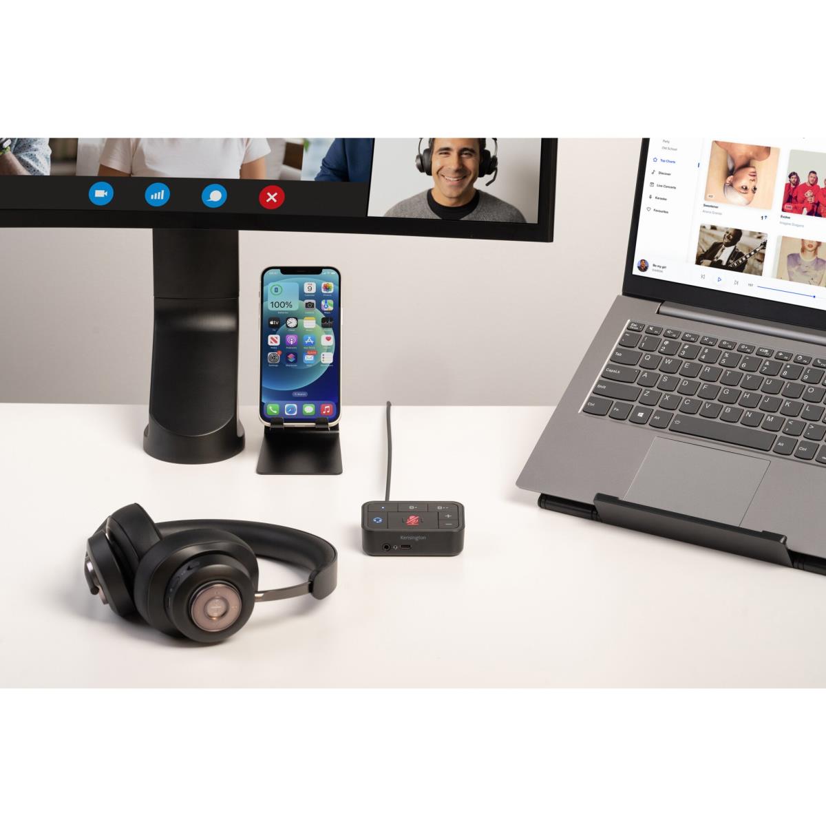 KENSINGTON H3000 Bluetooth Over-ear Headset