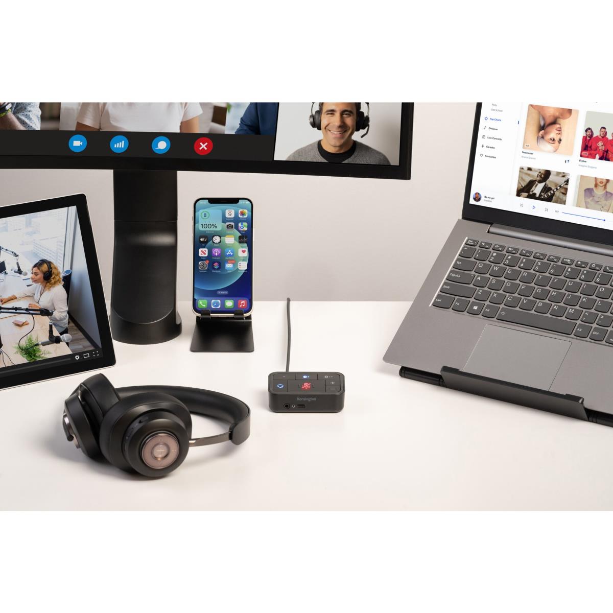 KENSINGTON H3000 Bluetooth Over-ear Headset