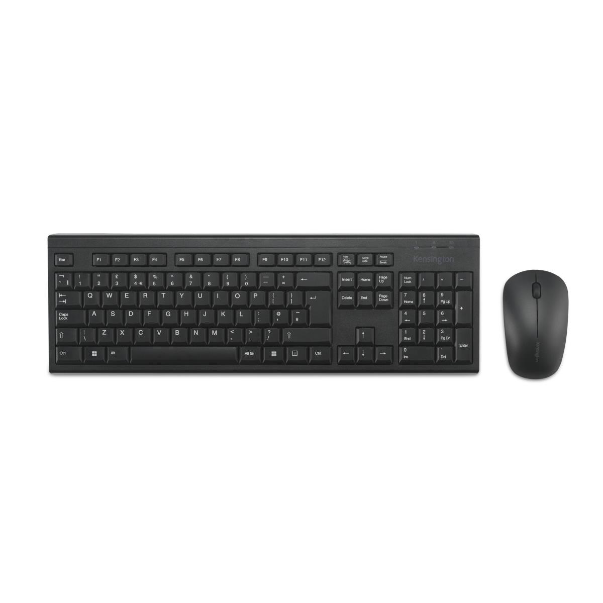KENSINGTON Wireless Keyboard/Mouse Set - KM150 EQ - Qwerty UK