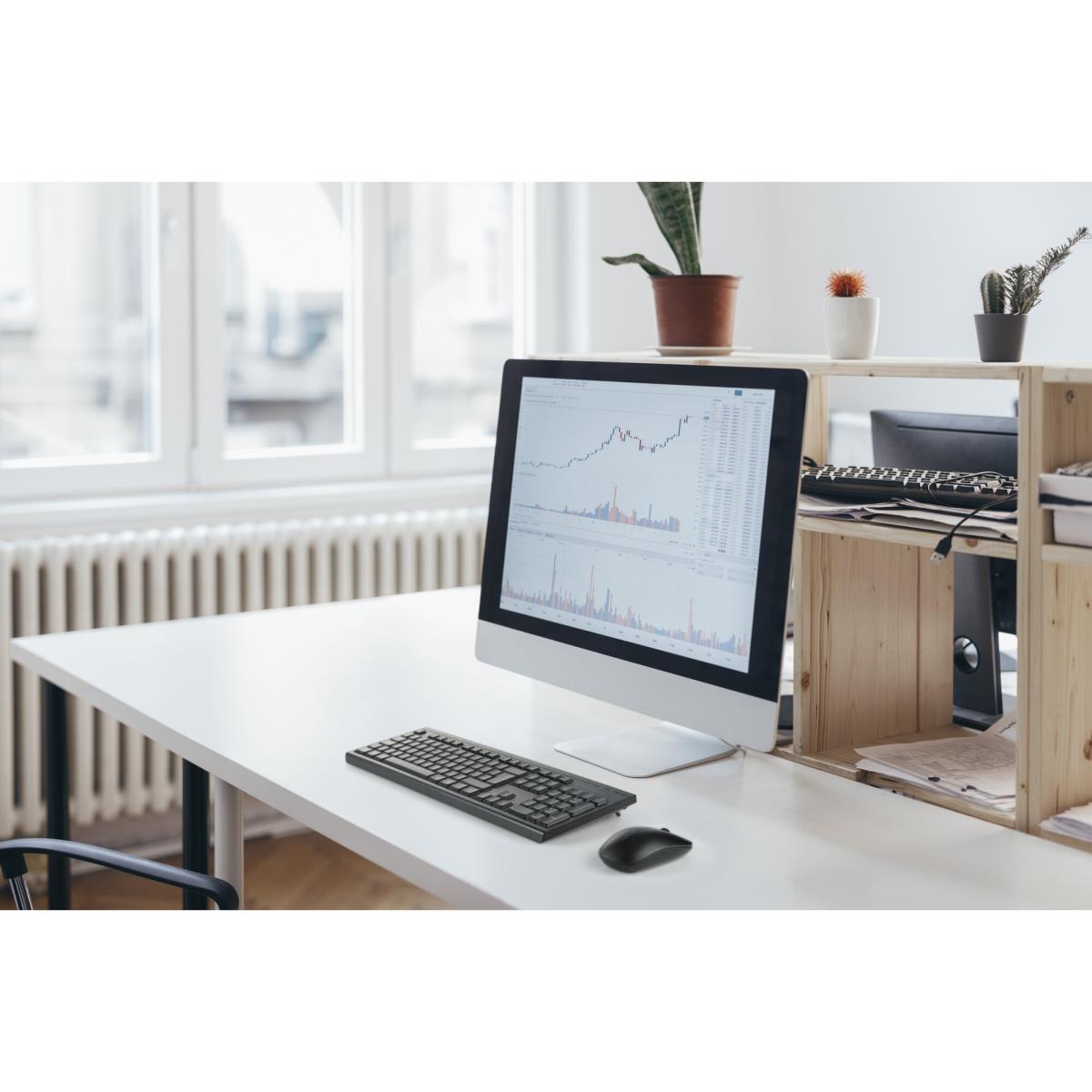 KENSINGTON Wireless Keyboard/Mouse Set - KM150 EQ - Qwerty UK