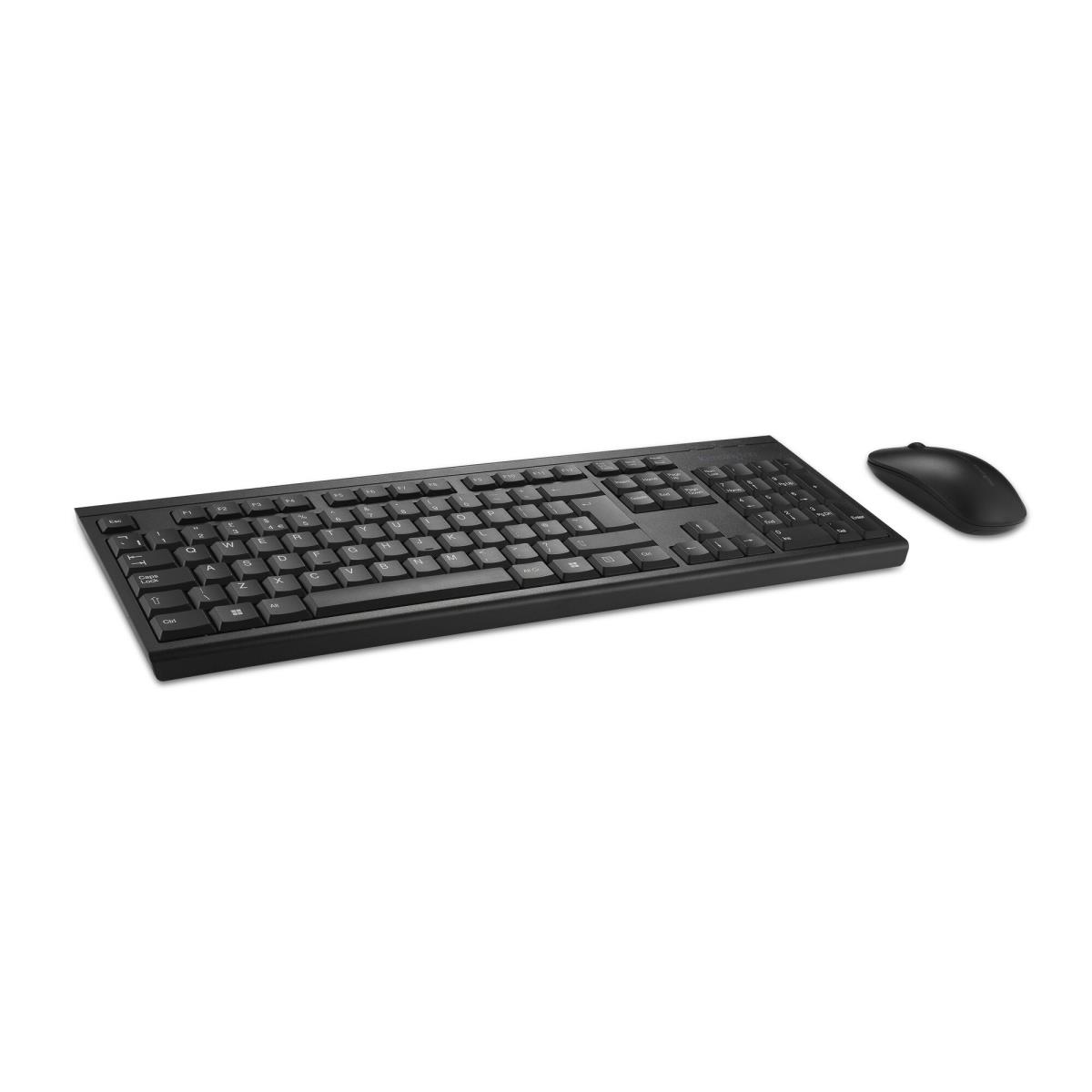 KENSINGTON Wireless Keyboard/Mouse Set - KM150 EQ - Qwerty UK