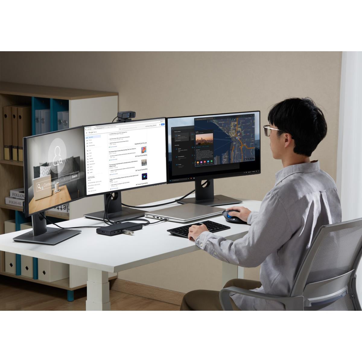 KENSINGTON SD4842p USB-C Eco Triple Video Dock