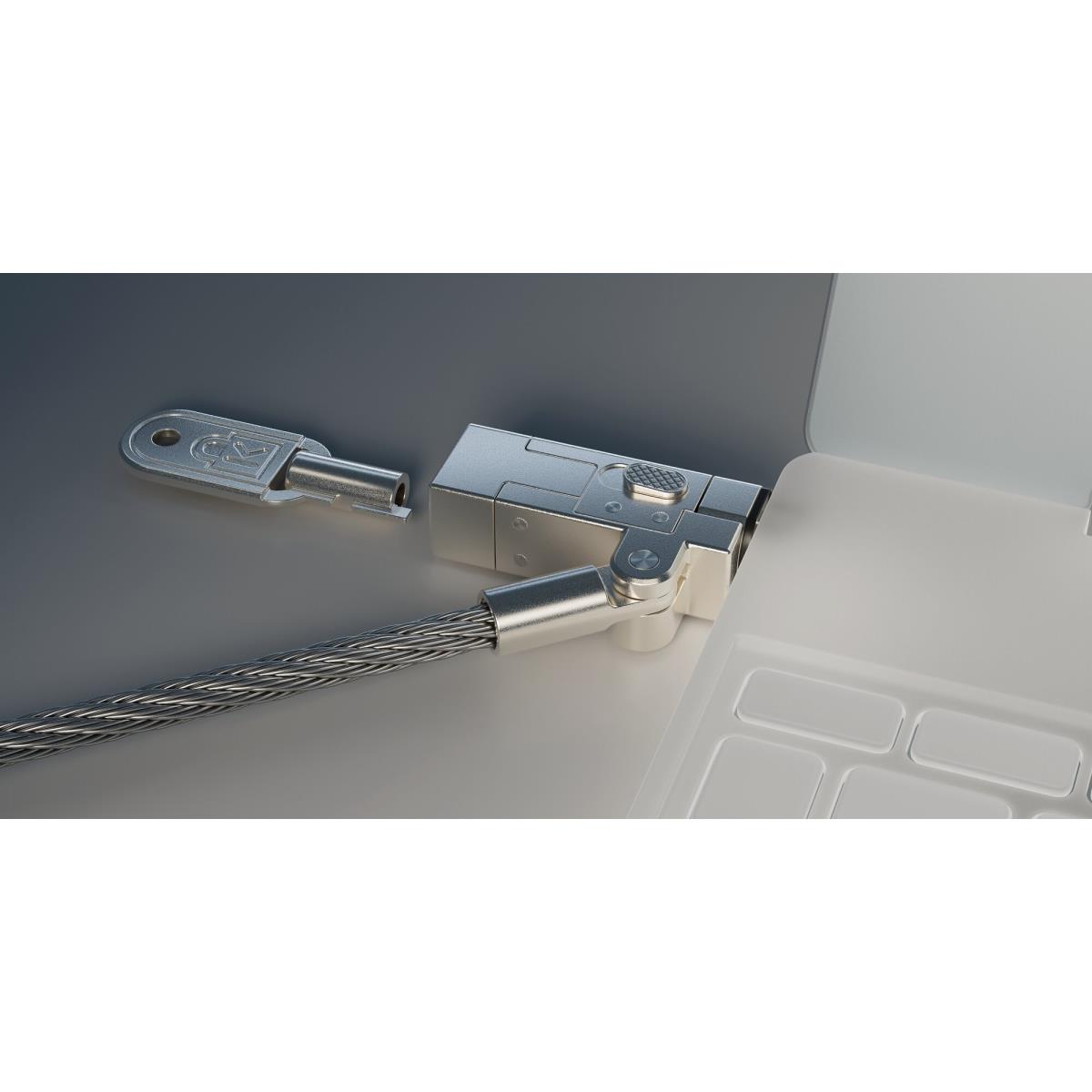 KENSINGTON Slim NanoSaver 2.0 EQ Keyed Laptop Lock - Different Keyed