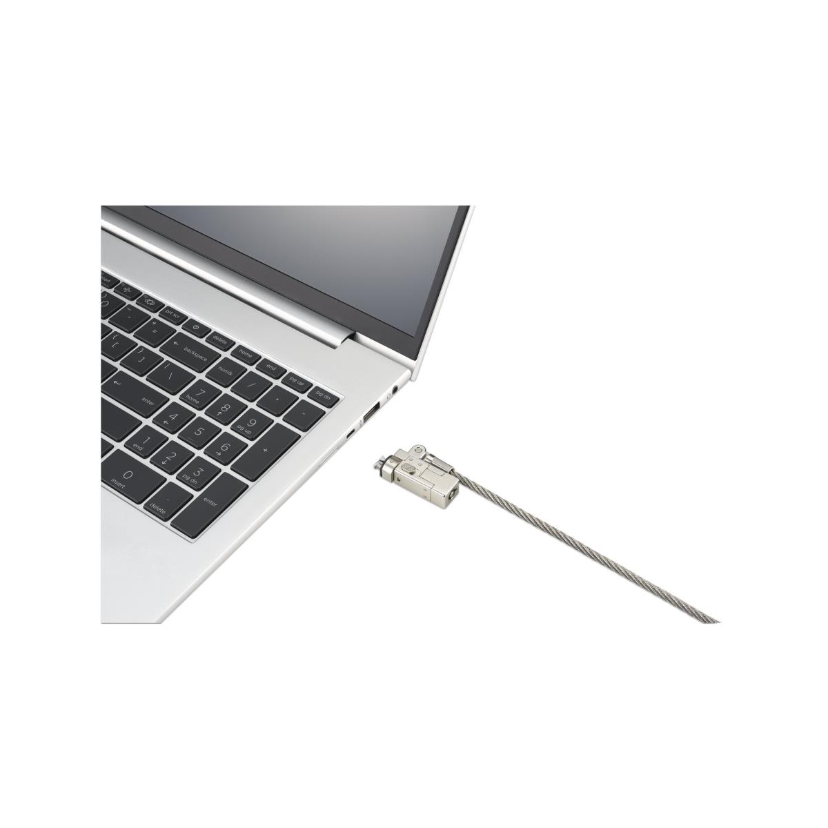 KENSINGTON Slim NanoSaver 2.0 EQ Keyed Laptop Lock - Different Keyed
