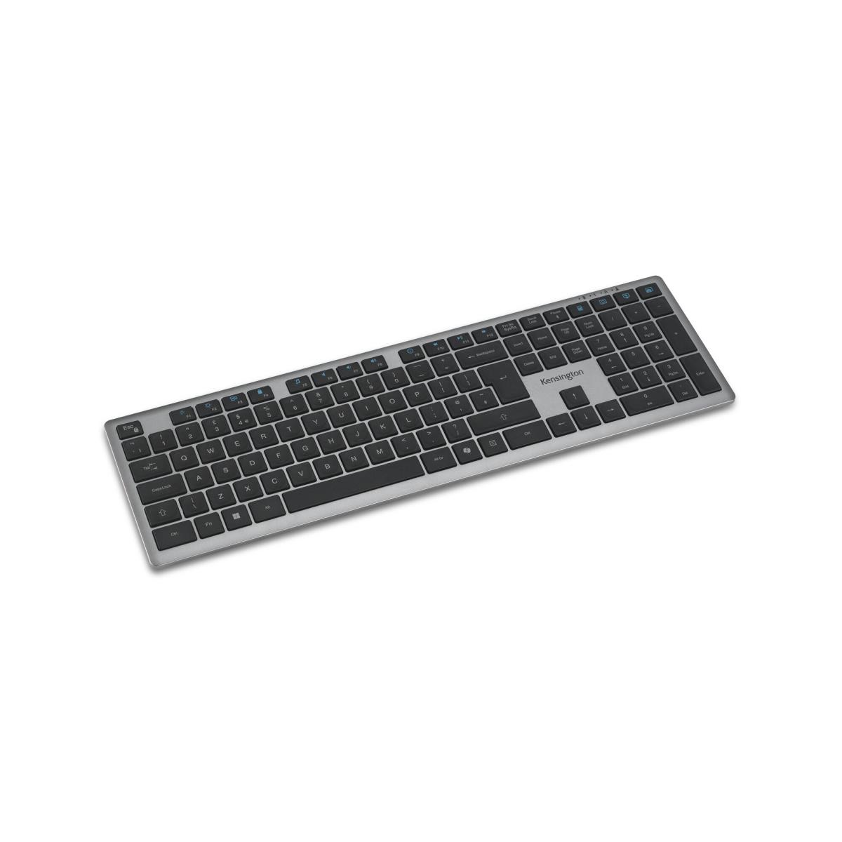KENSINGTON KB535 EQ Rechargeable Multi-Device Keyboard - qwerty uk