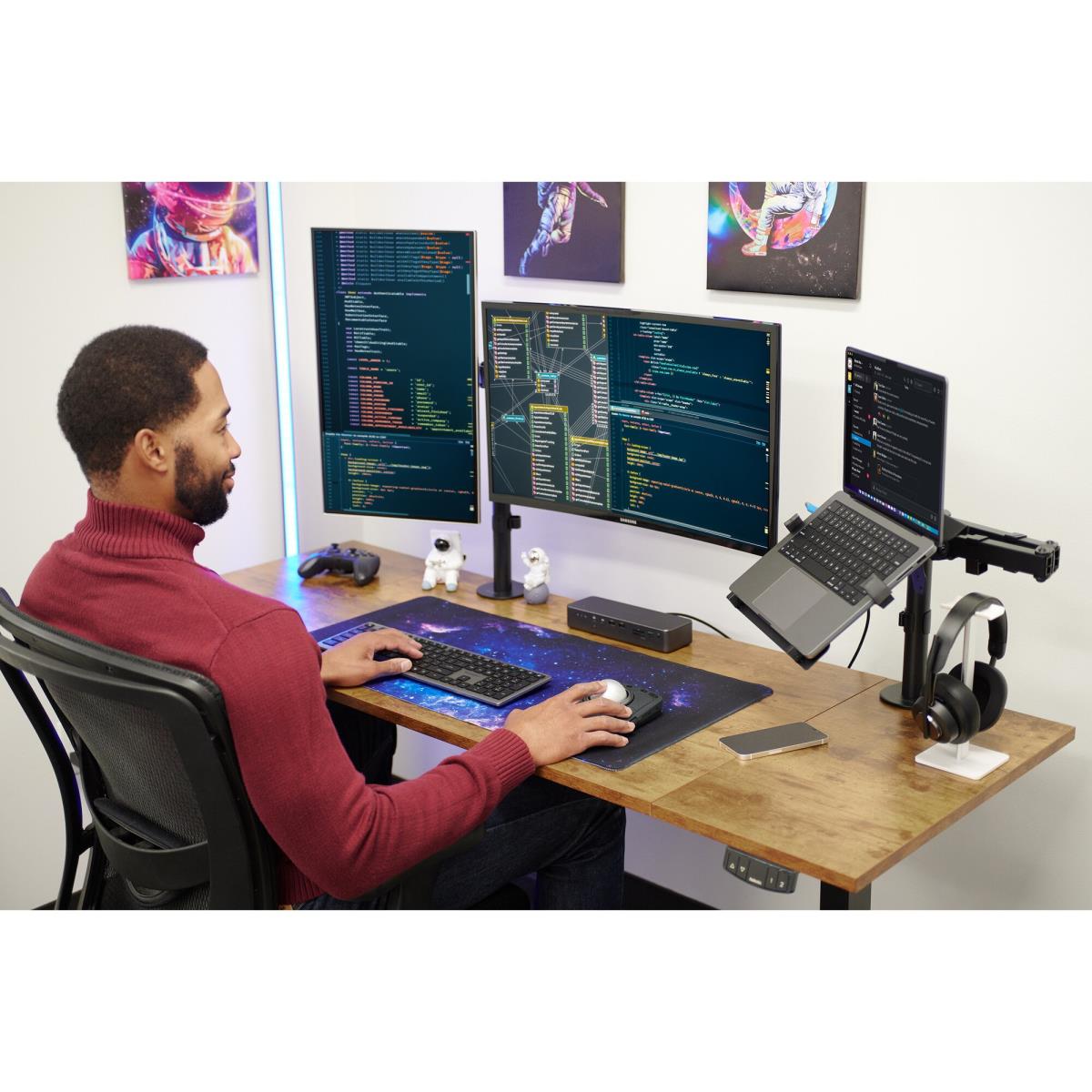 KENSINGTON KB535 EQ Rechargeable Multi-Device Keyboard - qwerty uk