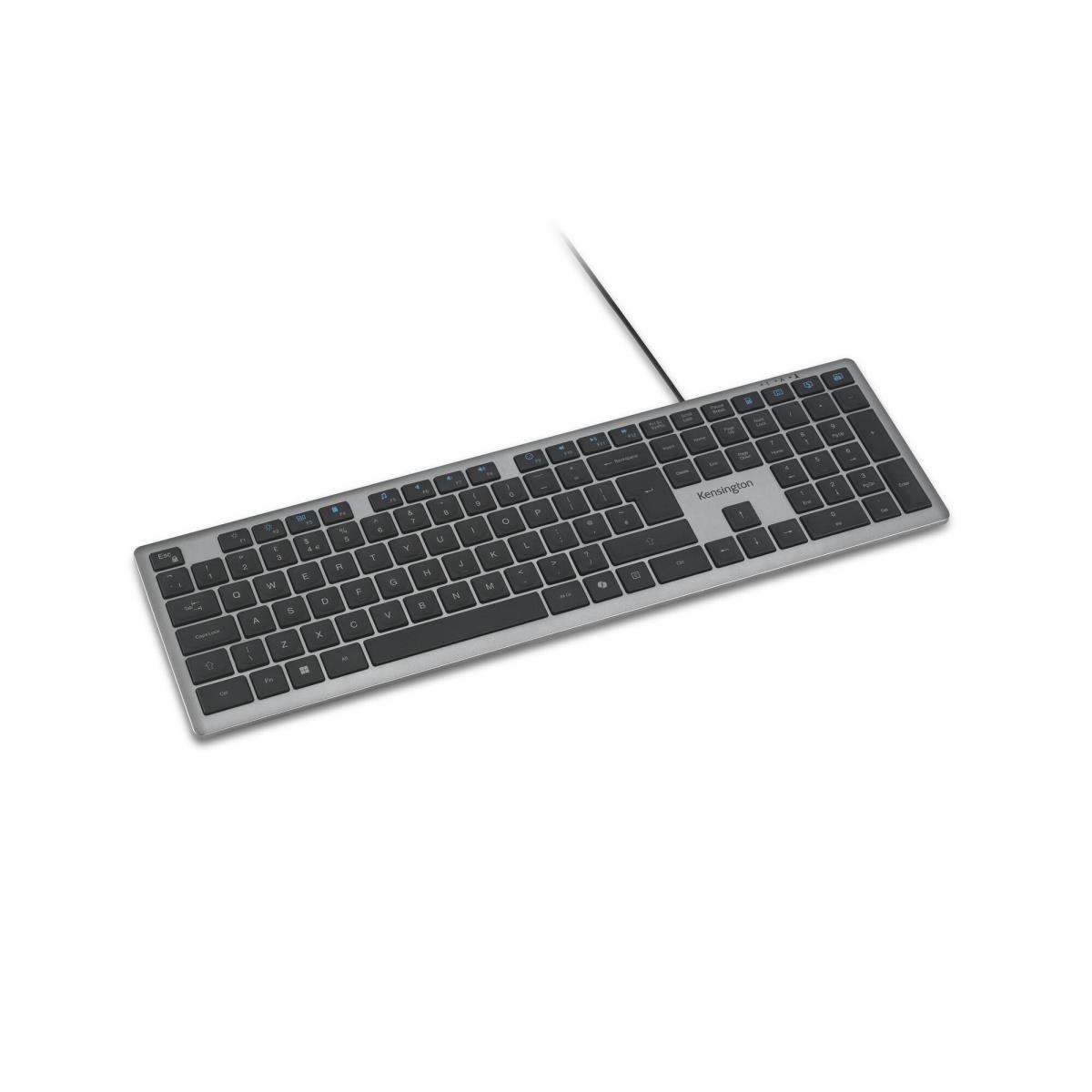 KENSINGTON KB515 EQ USB-C/USB-A Wired Keyboard - Qwerty Uk