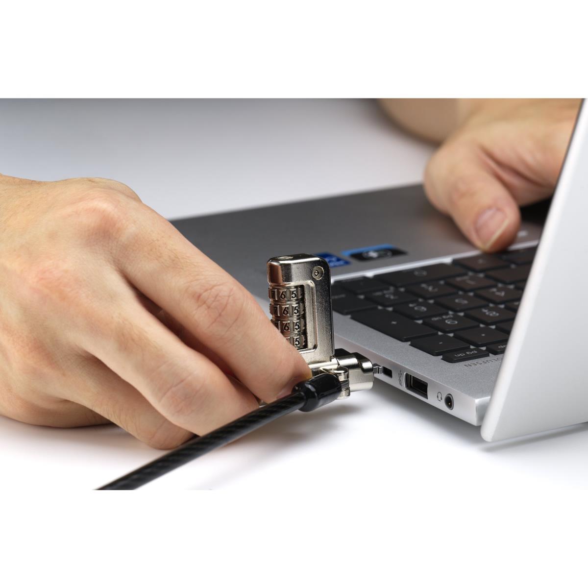KENSINGTON Universal 3-in-1 2.0 Combination Laptop Lock (Resettable)