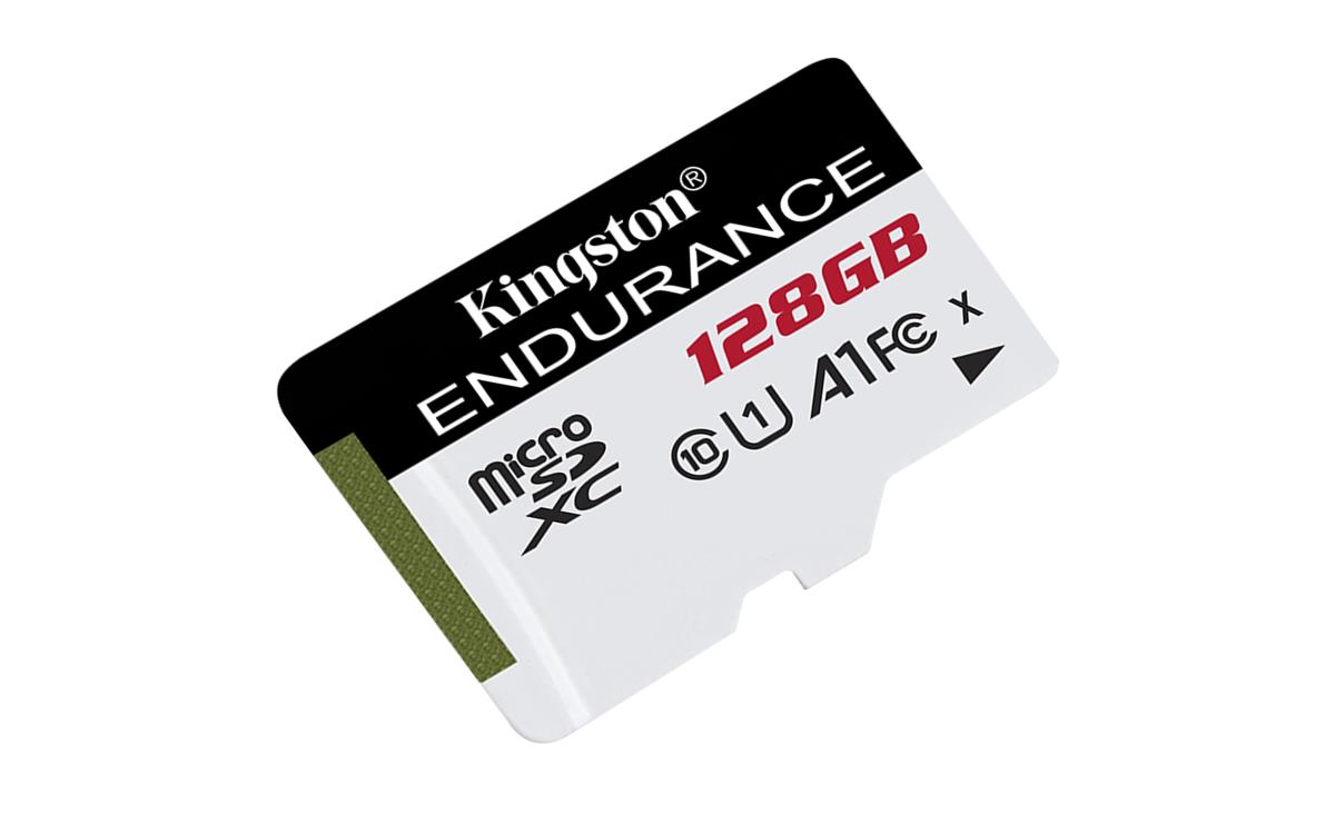 KINGSTON Micro Sdxc Card - High Endurance - 128GB - Cl10 - A1  Uhs-i