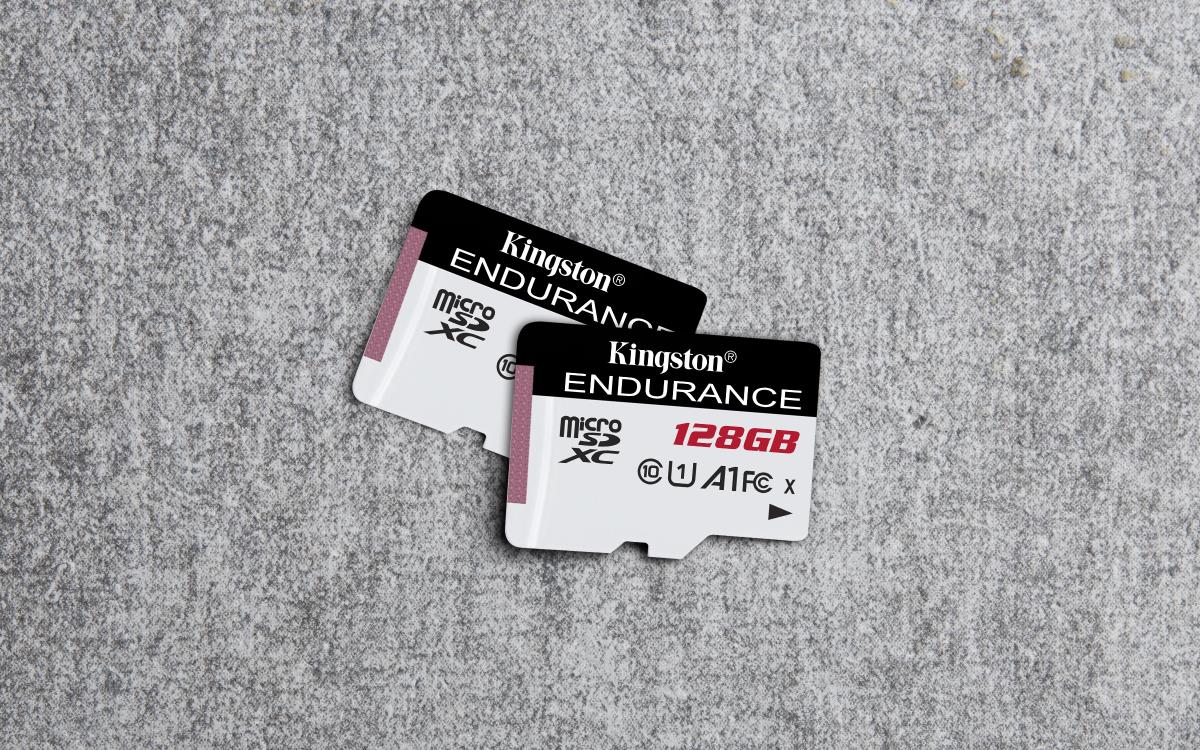 KINGSTON Micro Sdxc Card - High Endurance - 128GB - Cl10 - A1  Uhs-i