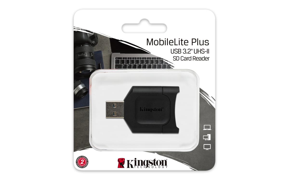 KINGSTON Card Reader - Mobile Lite Plus - USB 3.1 - Sdhc/sdxc Uhs-ll
