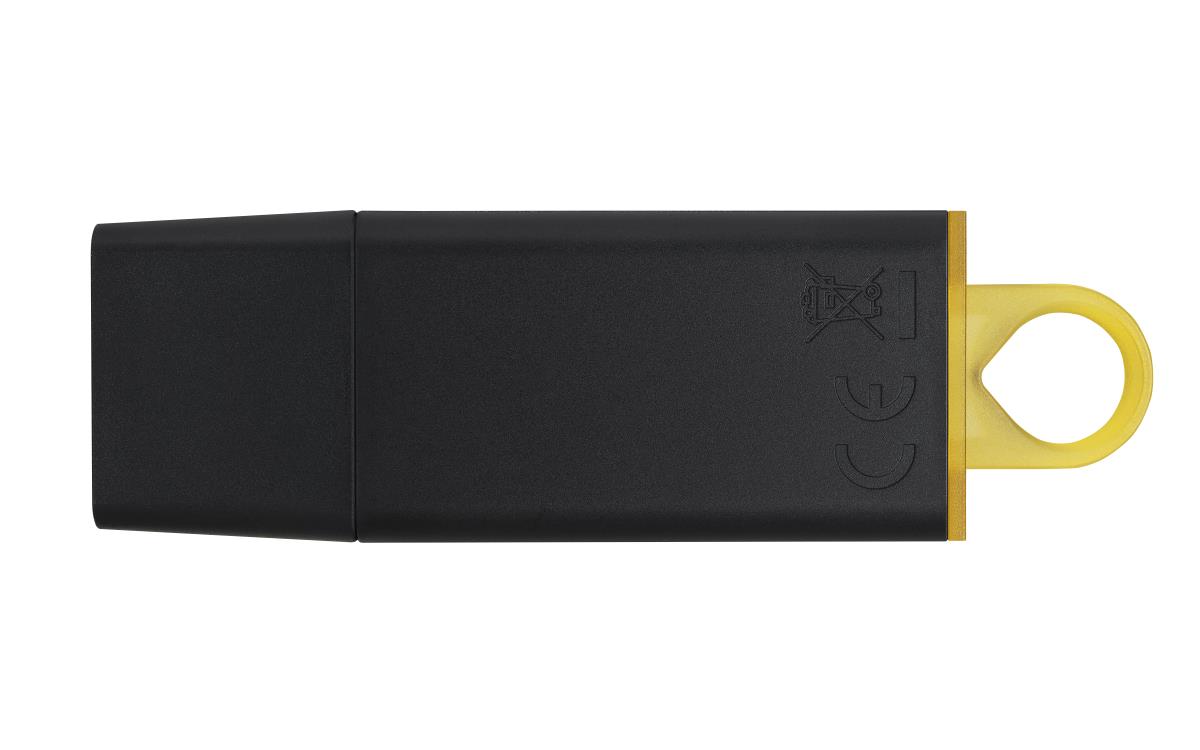 KINGSTON Datatraveler Exodia - 128GB USB Stick - USB 3.2 - Black + Yellow