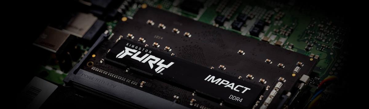 KINGSTON 32GB Ddr4-3200MHz Cl20 SoDIMM (kit Of 2) Fury Impact