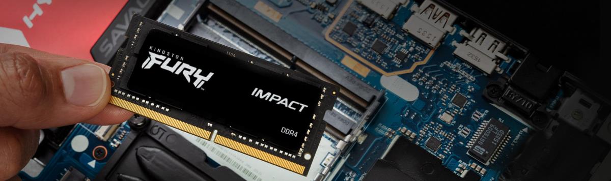 KINGSTON 32GB Ddr4-3200MHz Cl20 SoDIMM (kit Of 2) Fury Impact
