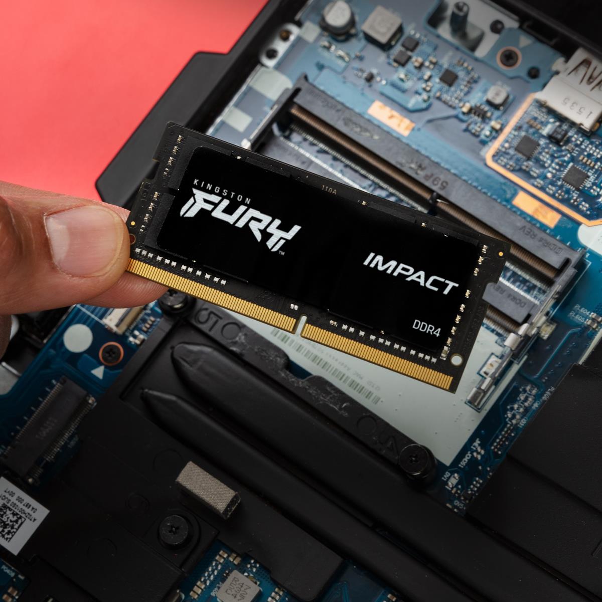 KINGSTON 32GB Ddr4-3200MHz Cl20 SoDIMM Fury Impact