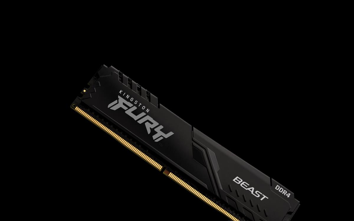 KINGSTON 64GB Ddr4 3200MHz Cl16 DIMM (kit Of 2) Fury Beast Black